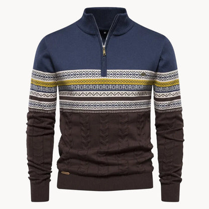 SOHO™ | PREMIUM STRICK ZIP PULLOVER
