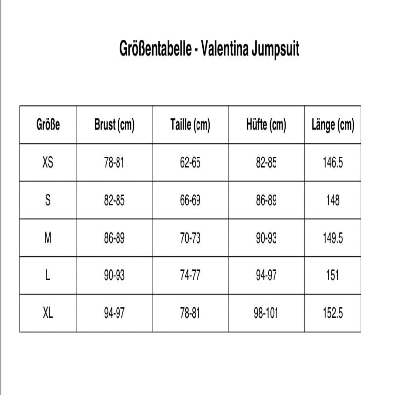 Valentina-  Schwarzer Jumpsuit