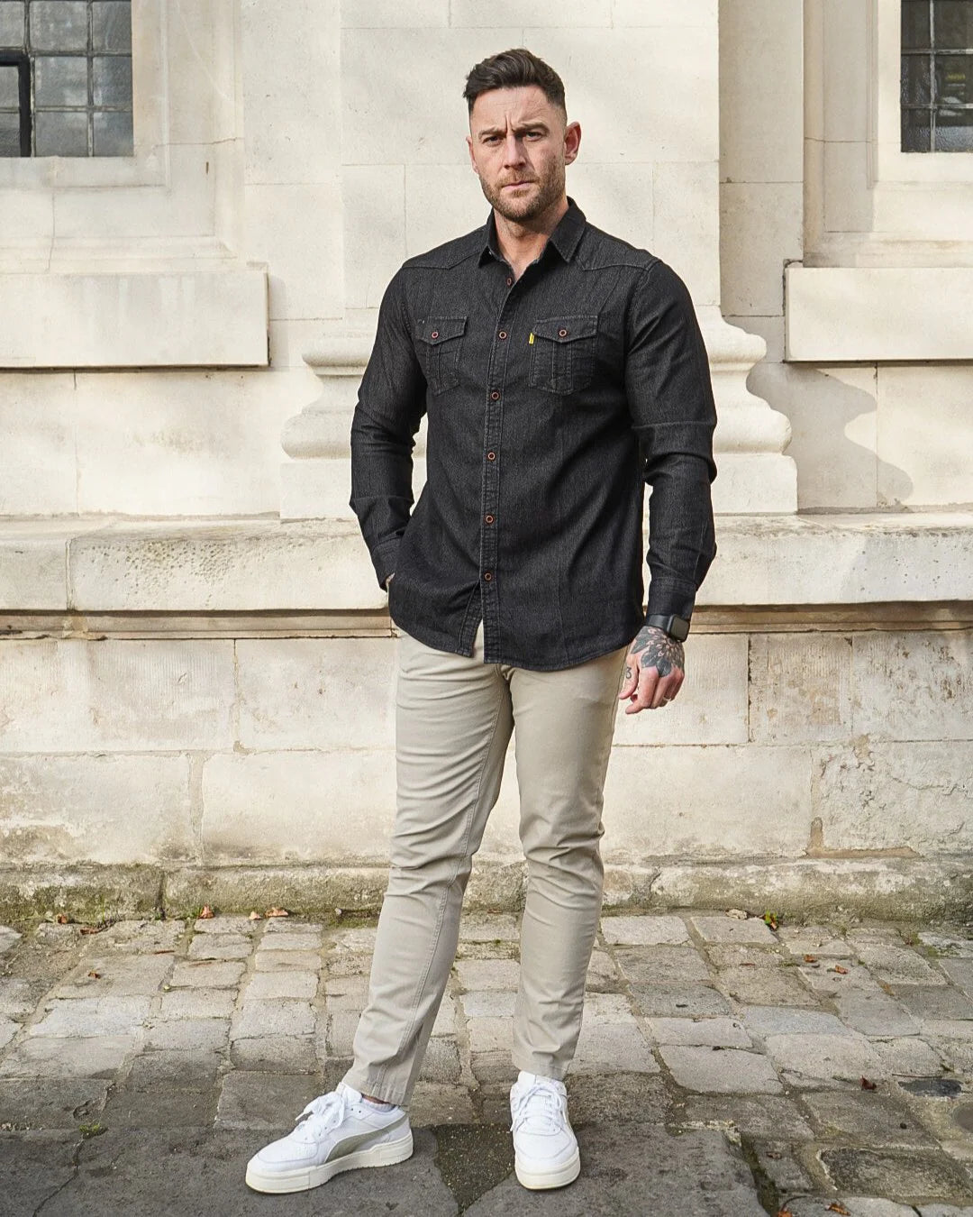 CARTER™ | PREMIUM DENIM HEMD