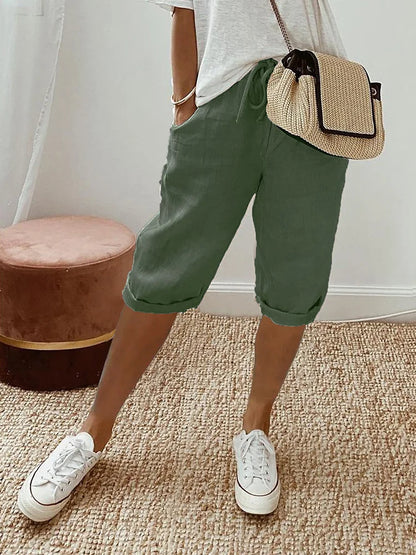 Almut™ | Bequeme shorts mit umschlag