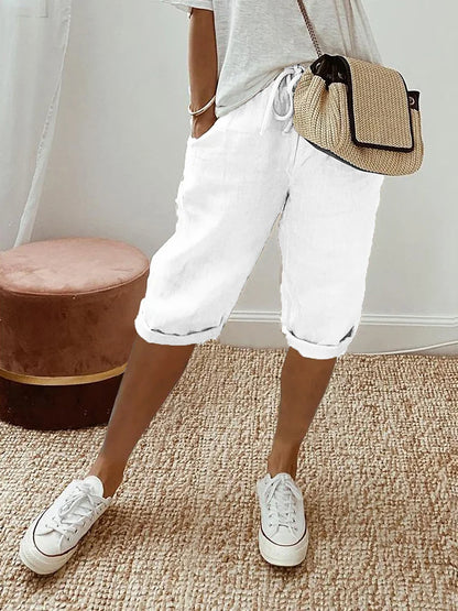 Almut™ | Bequeme shorts mit umschlag