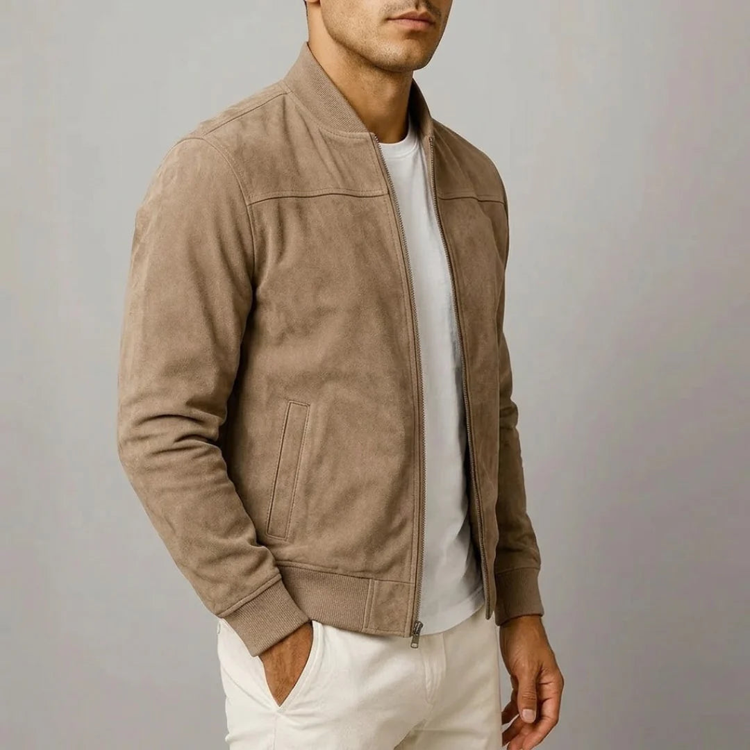 VELTORA™ | PREMIUM SUEDE ELEGANZ JACKE