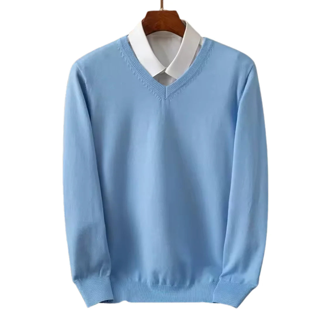 BEXFORD™ | KASCHMIR V AUSSCHNITT PULLOVER