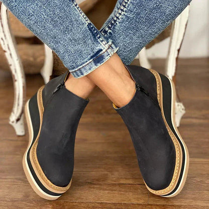 Kaily| Luxuriöse Lederstiefel für Frauen