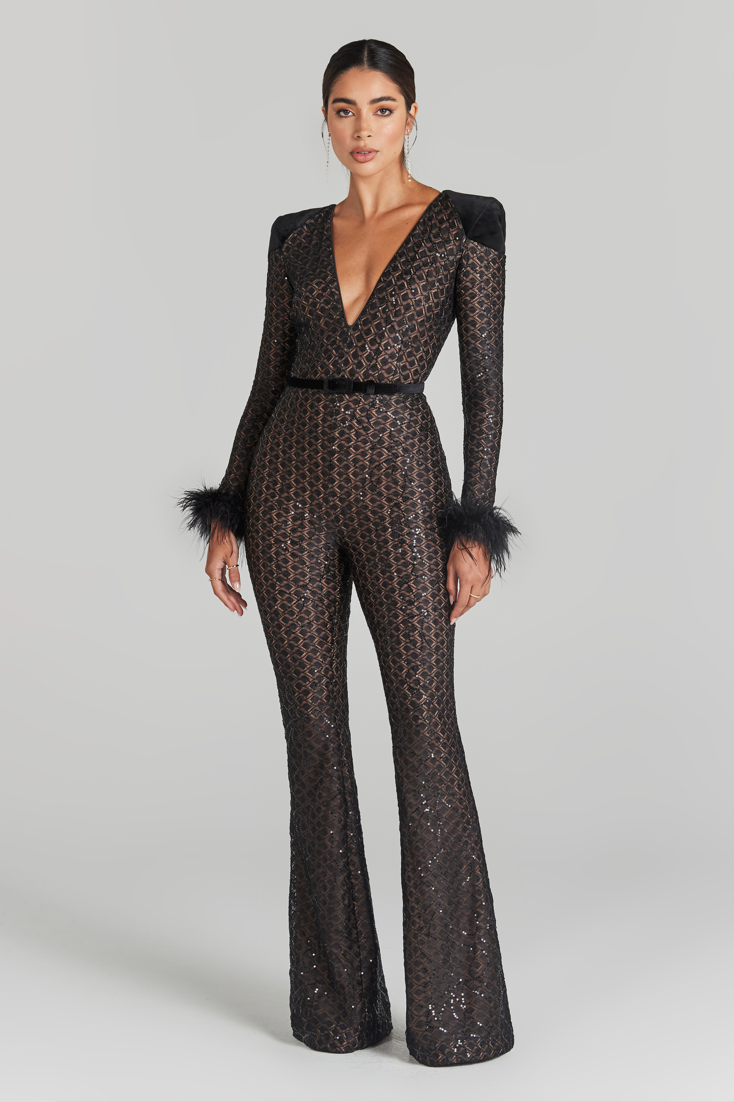 Valentina-  Schwarzer Jumpsuit