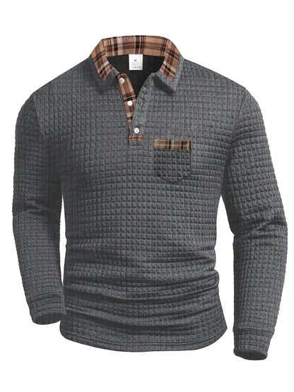 ARDEN™ | Strukturiertes Premium-Poloshirt