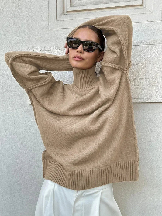 Zora- Strickrollkragenpullover