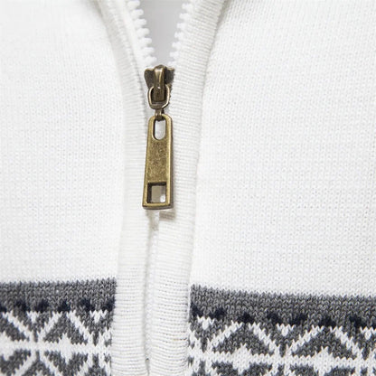 SOHO™ | PREMIUM STRICK ZIP PULLOVER