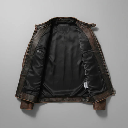 BARGER™ | Vintage-Lederjacke