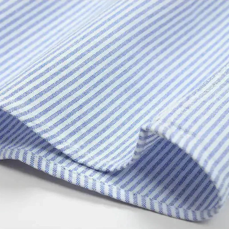MARCI™ |Moderne Baumwoll-Streifenhemd