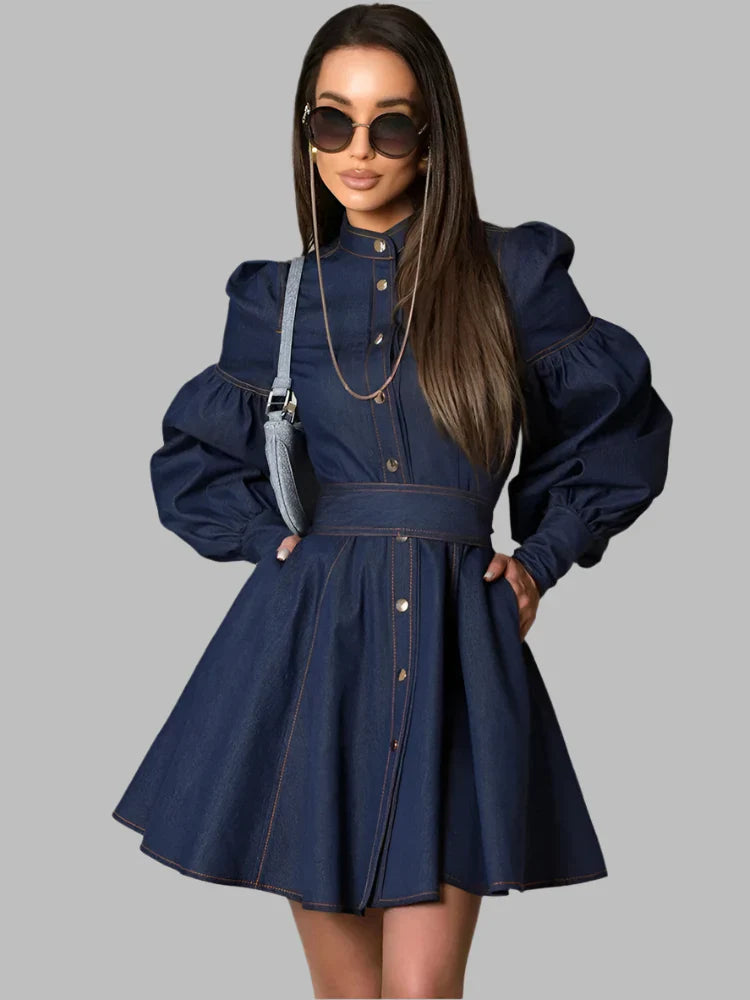 Shiva- Jeans Kleid