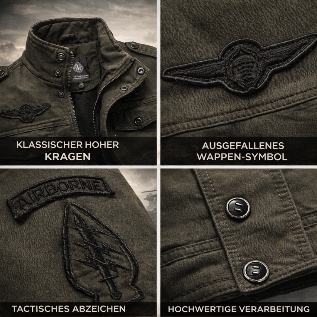 PETER™ | Strukturierte Militärjacke