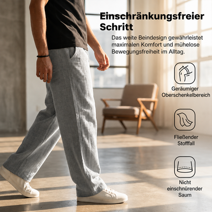 GARY™ | LEICHTE HOSE MIT GERADEM BEIN