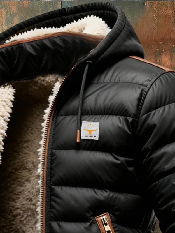 HUBERD™ | Premium Sherpa-Winterjacke