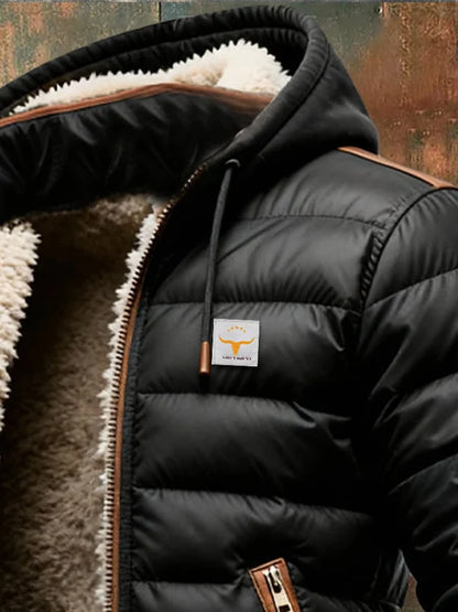 HUBERD™ | Premium Sherpa-Winterjacke