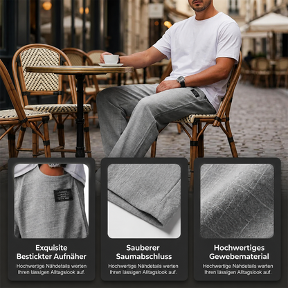 GARY™ | LEICHTE HOSE MIT GERADEM BEIN