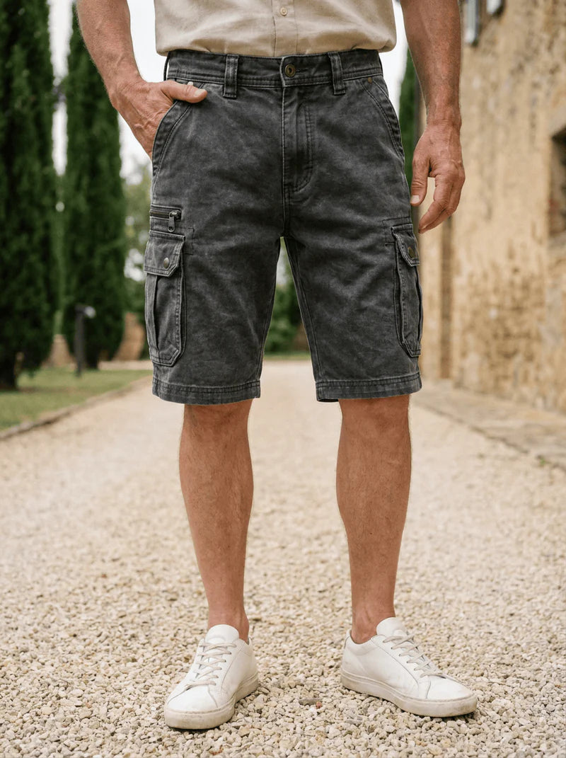 DENVER™ | DENIM CARGO SHORTS