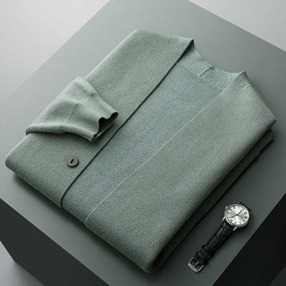 DAVID™ | LÄSSIGER HERREN CARDIGAN MIT KNOPFLEISTE