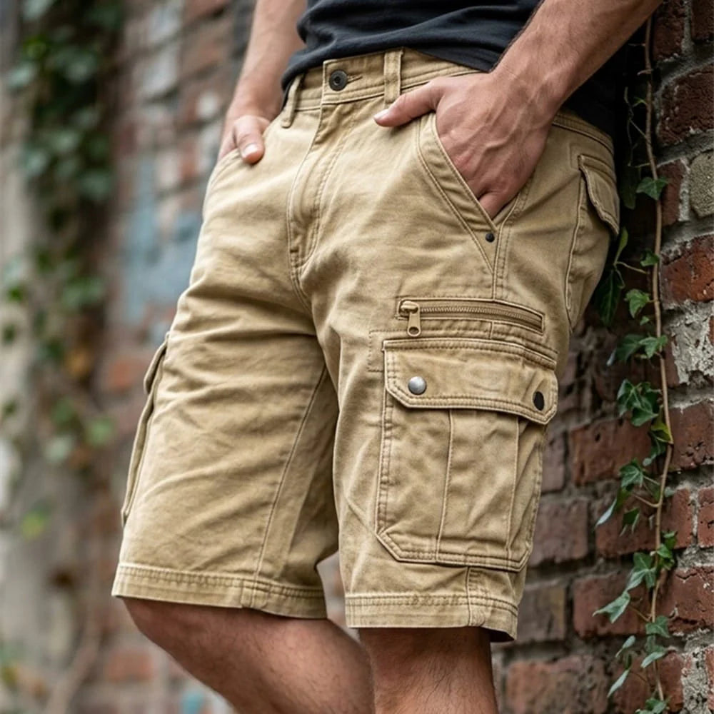 DENVER™ | DENIM CARGO SHORTS