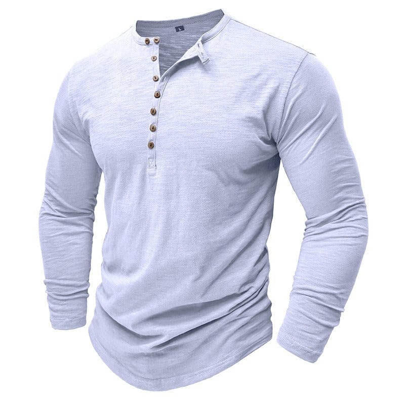 ALTON™ | SLUB JERSEY HENLEY SHIRT