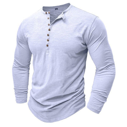 ALTON™ | SLUB JERSEY HENLEY SHIRT