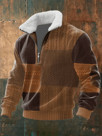 MARCUS™ | Premium Herrenpullover mit Fleecekragen