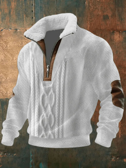 MARCUS™ | Premium Herrenpullover mit Fleecekragen