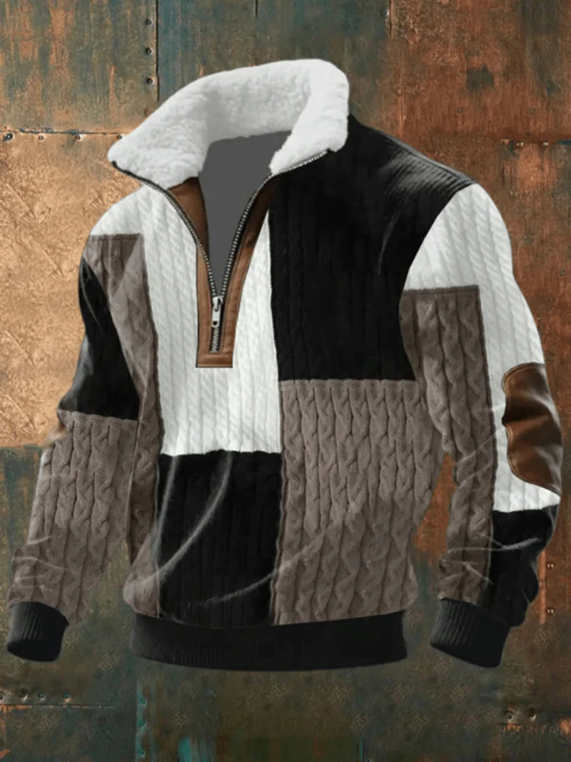 MARCUS™ | Premium Herrenpullover mit Fleecekragen