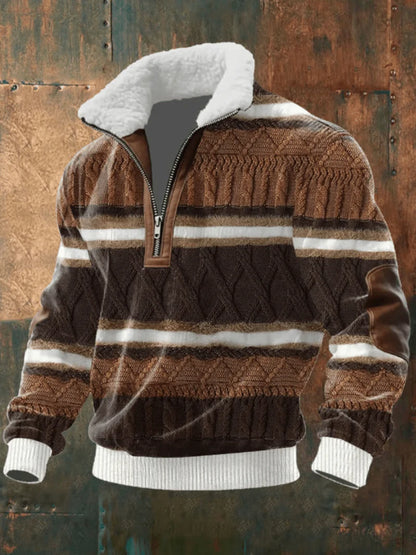 MARCUS™ | Premium Herrenpullover mit Fleecekragen
