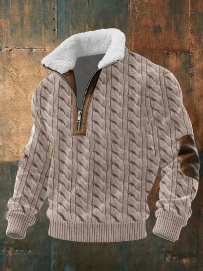 MARCUS™ | Premium Herrenpullover mit Fleecekragen