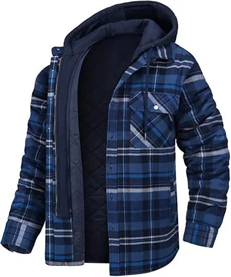 Laurant™ – Gefütterte Flanelljacke