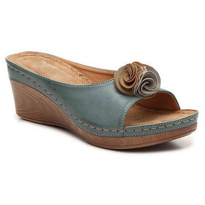 LIDIA - Bequeme Leder-Orthopädische Damensandalen