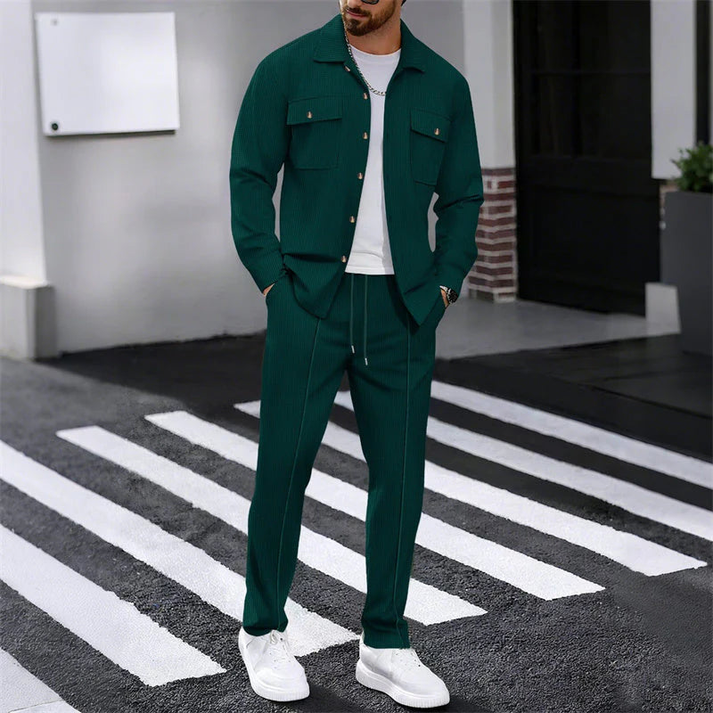 WALDEN™ | WAFFELSTRICK FREIZEIT SET