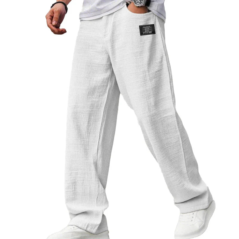 GARY™ | LEICHTE HOSE MIT GERADEM BEIN