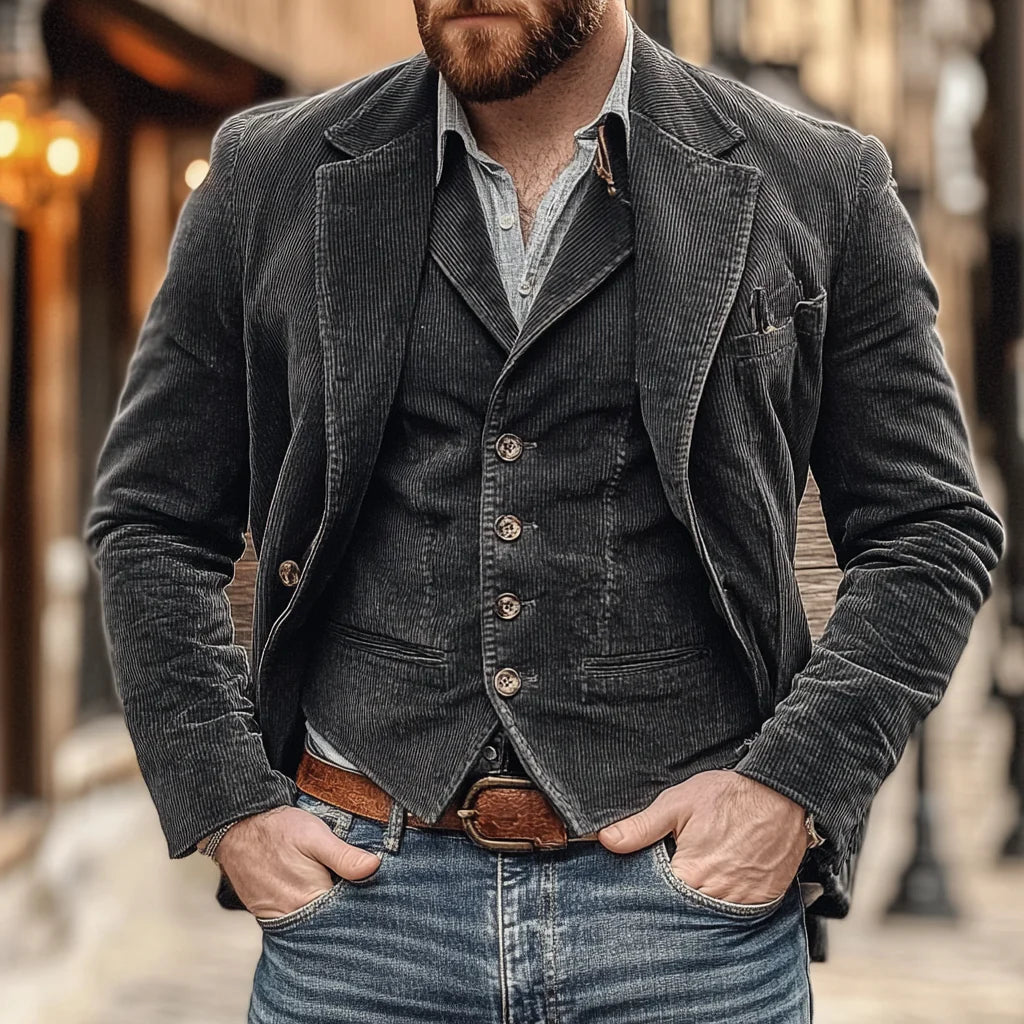 Nicola™ - Premium Sakko & Weste Set