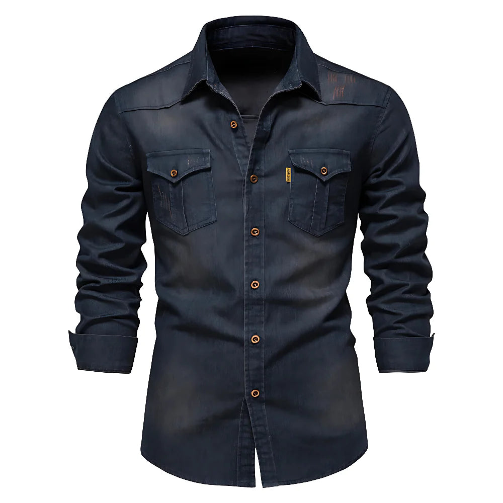 RAVEN™ | DENIM OVERHEMD
