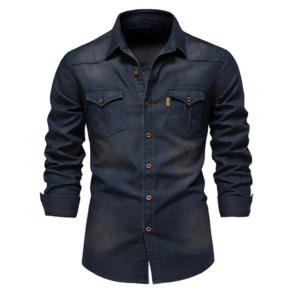 RAVEN™ | DENIM OVERHEMD