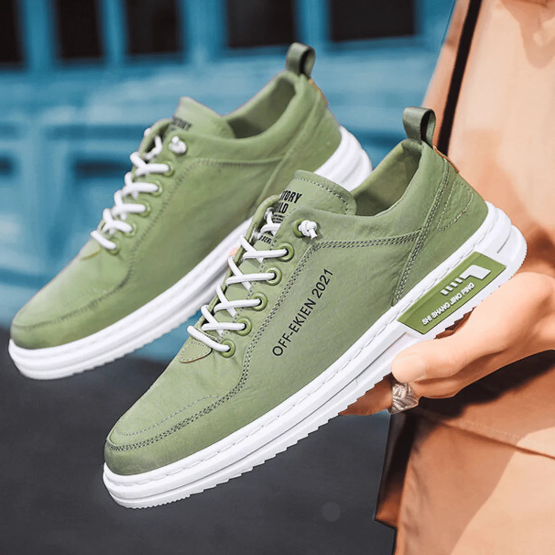 LEVARO™ | PREMIUM LEDER KOMFORT SNEAKER