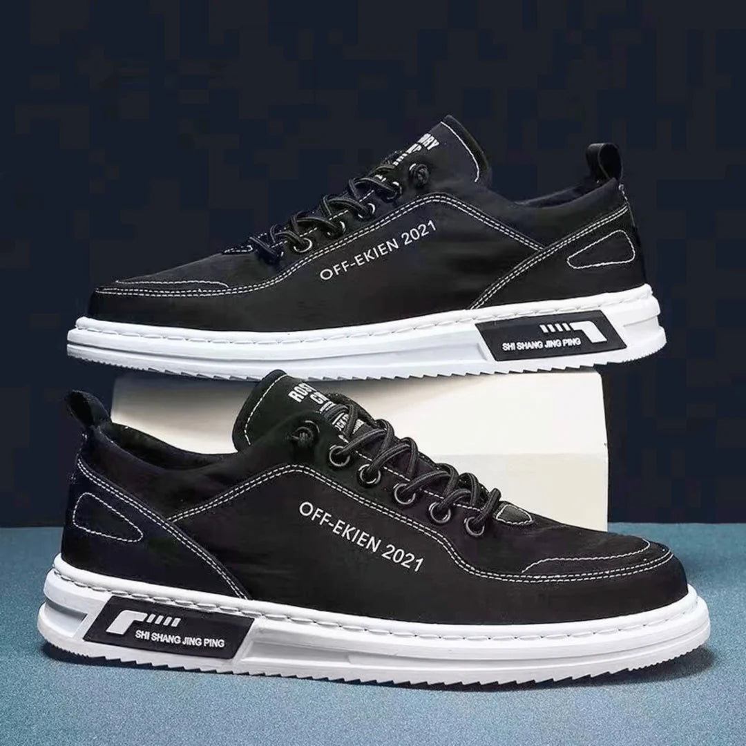 LEVARO™ | PREMIUM LEDER KOMFORT SNEAKER